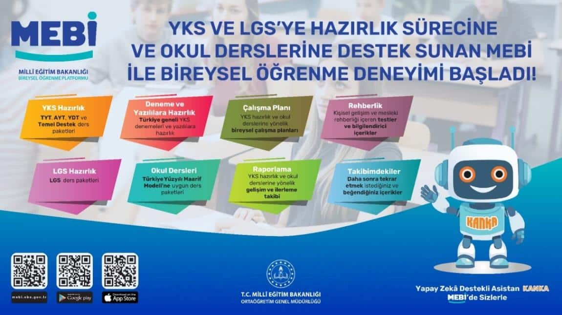 MEBİ Bireysel Öğrenme Platformu